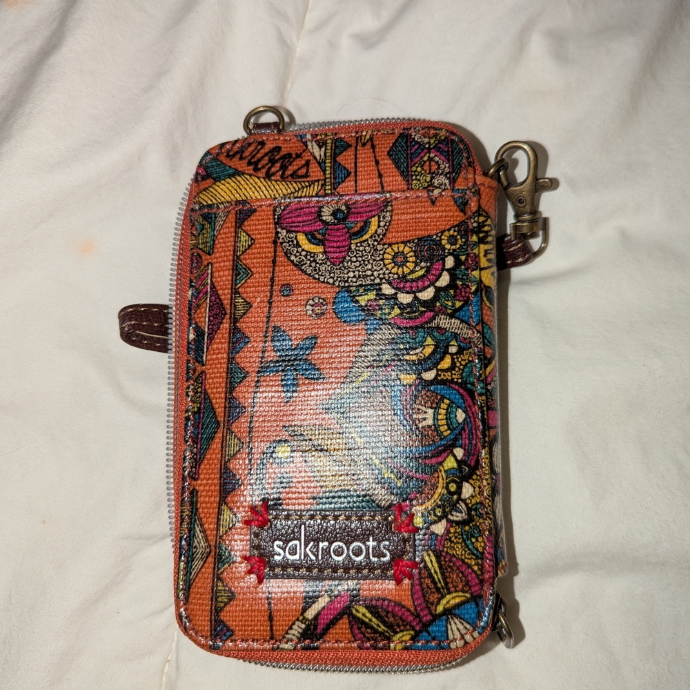 Sakroots Multicolor Wristlet